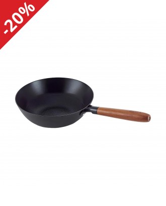 Tigaie wok ceramica non-aderenta, 24 cm, Mandala - BEKA